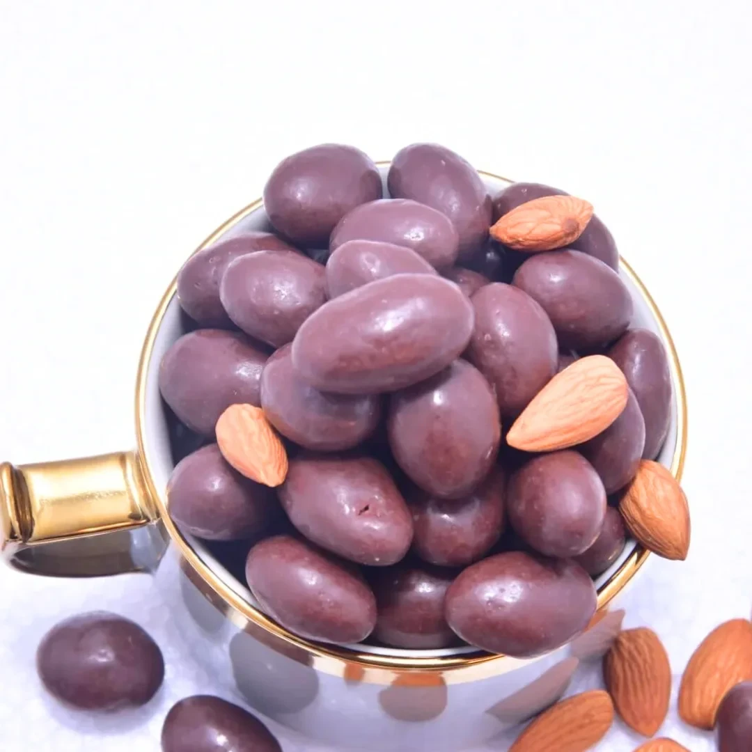 Coorg Premium Almond Drops Chocolates (Crunchy Roasted Almond with Milk Chocolate)