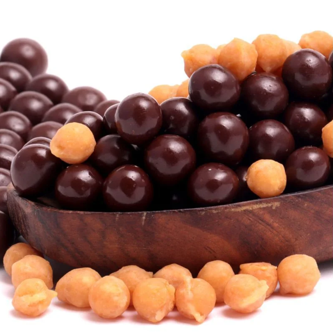 Coorg Premium Crunchy Nutties Chocolate (Crunchy Butter Scotch Nuts Coated with Dark Chocolate)