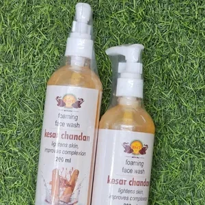 COORG PREMIUM  QUALITY FOAMING KESAR CHANDAN FACEWASH