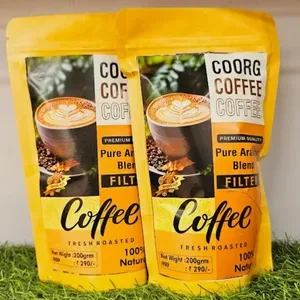 COORG  PURE ARABICPREMIUM QUALITY  BLENDED FILTER COFFEE